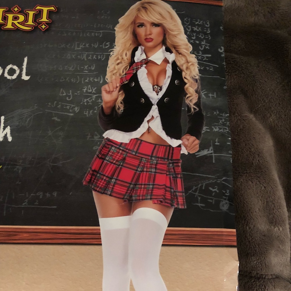 School girl Halloween costume